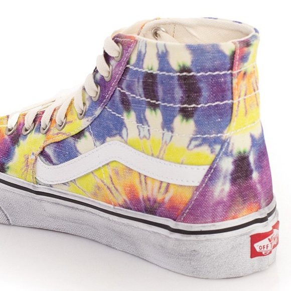 NEW VANS SK8-Hi Tapered sneakers in washed tie-dye - Picture 4 of 5
